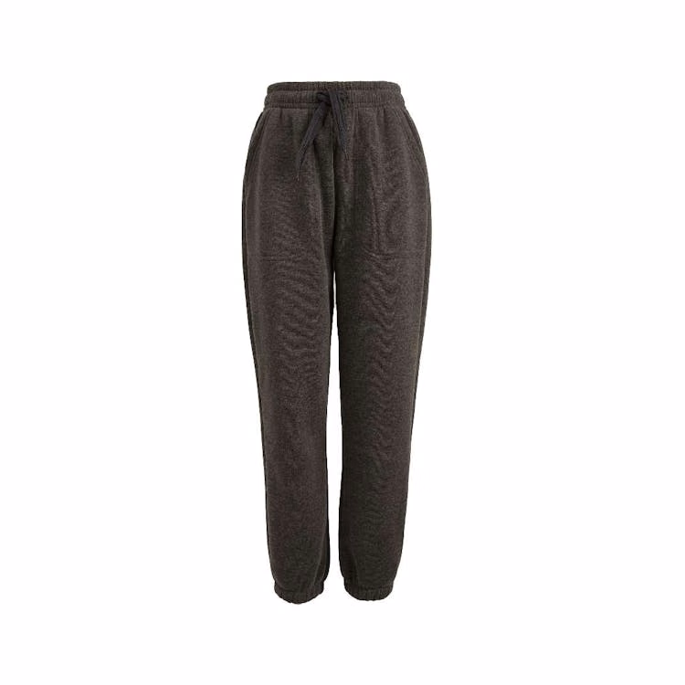 Kids Fleece Jogger Sweatpants - Size 12 Dark Gray