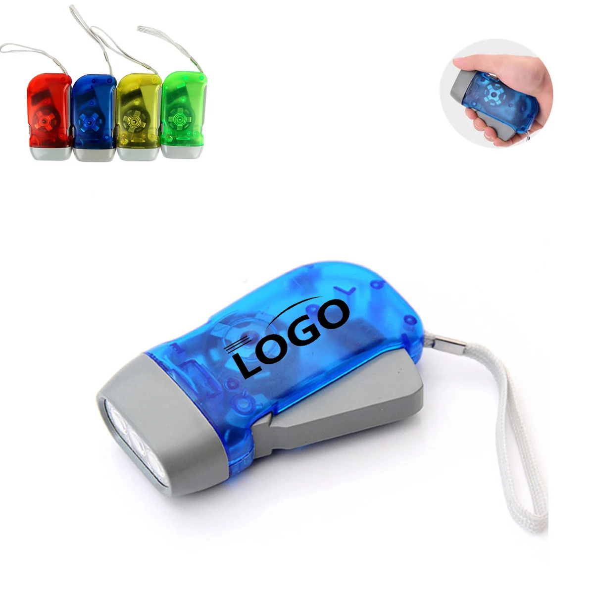 Customizable Hand Pressed Eco Friendly Flashlight 1
