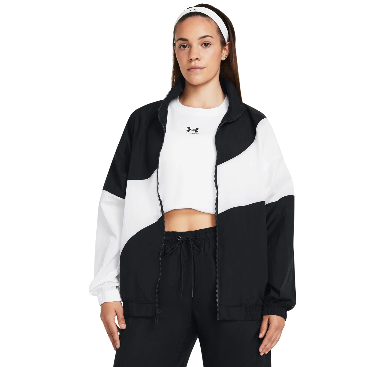 UA Legacy Crinkle Women's Jacket 1