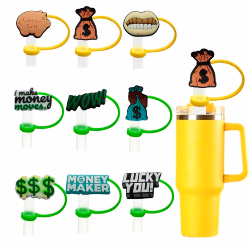 Custom Silicone Straw Covers ?C Fun & Functional Charm Caps