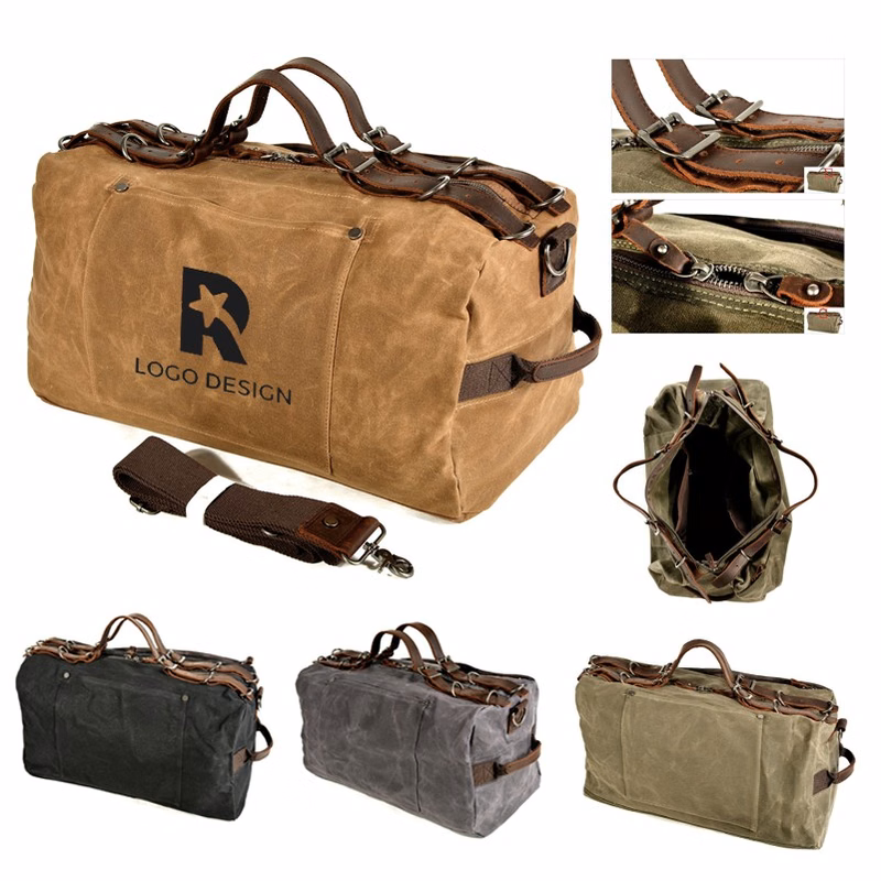 Genuine Leather Travel Toiletry Bag Kit Organizer