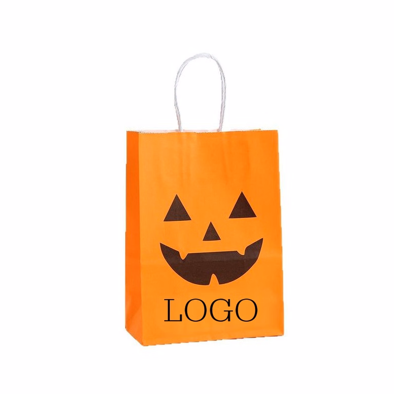 Halloween Pumpkin Candy Paper Bag
