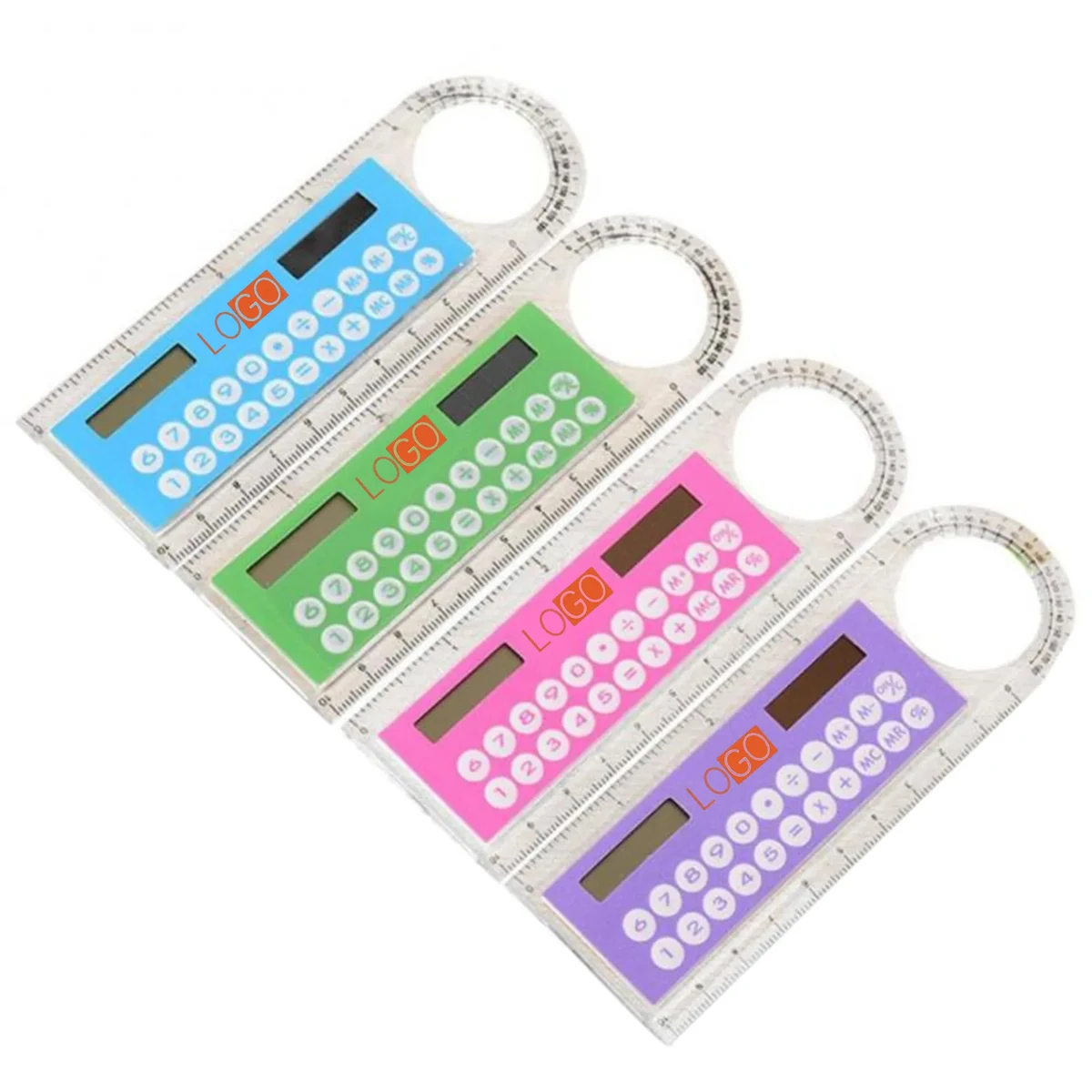 Multifunctional Solar Powered Ruler Calculator 1
