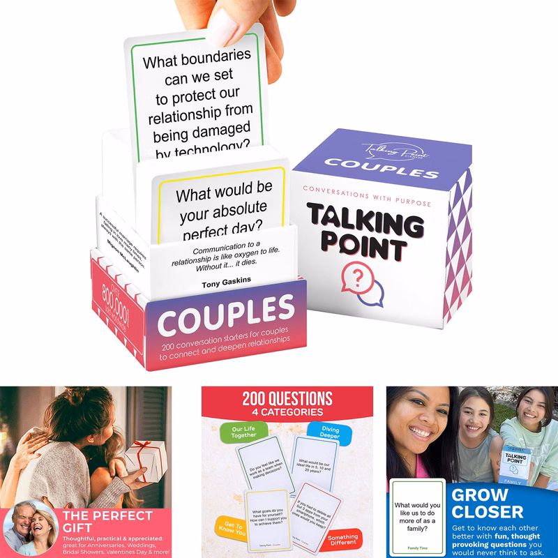 200 Couples Conversation Cards