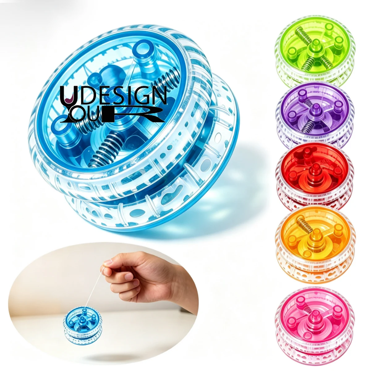 Custom Printed LED Yoyo with String for Kids Party 1