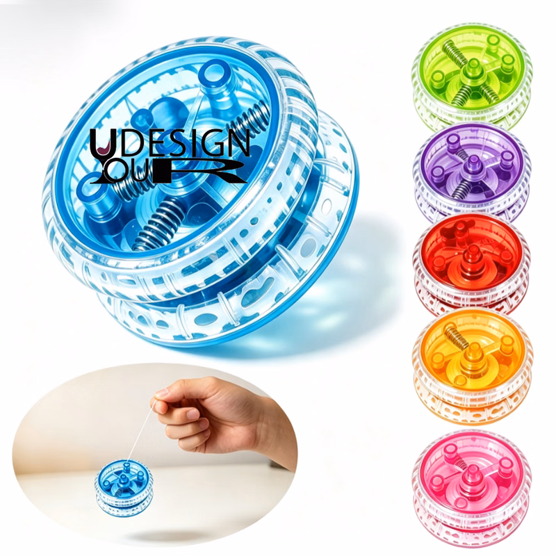 Custom Printed LED Yoyo with String for Kids Party