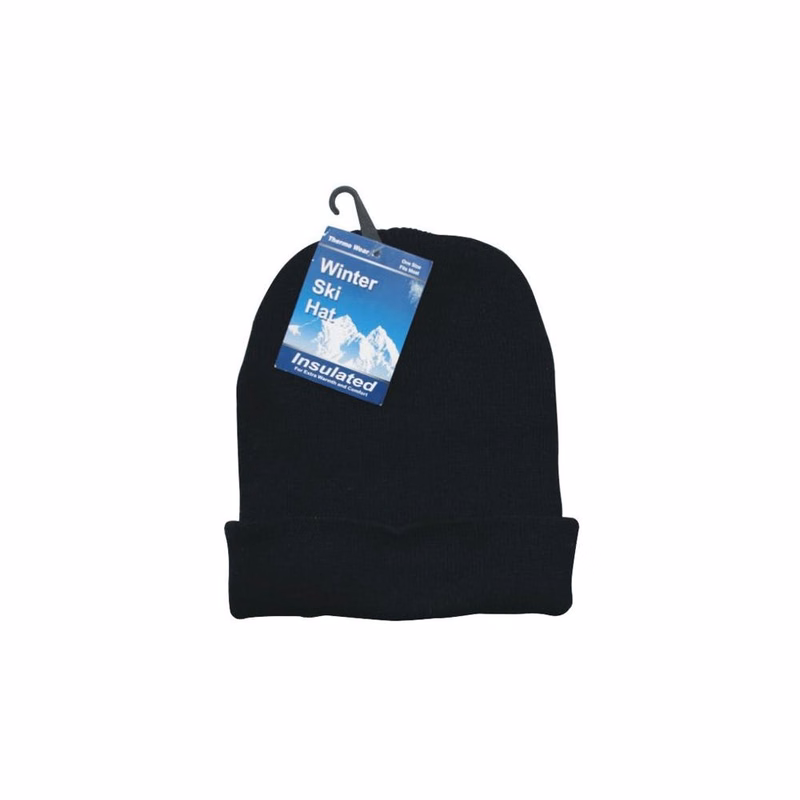 Ski Hats Black One Size