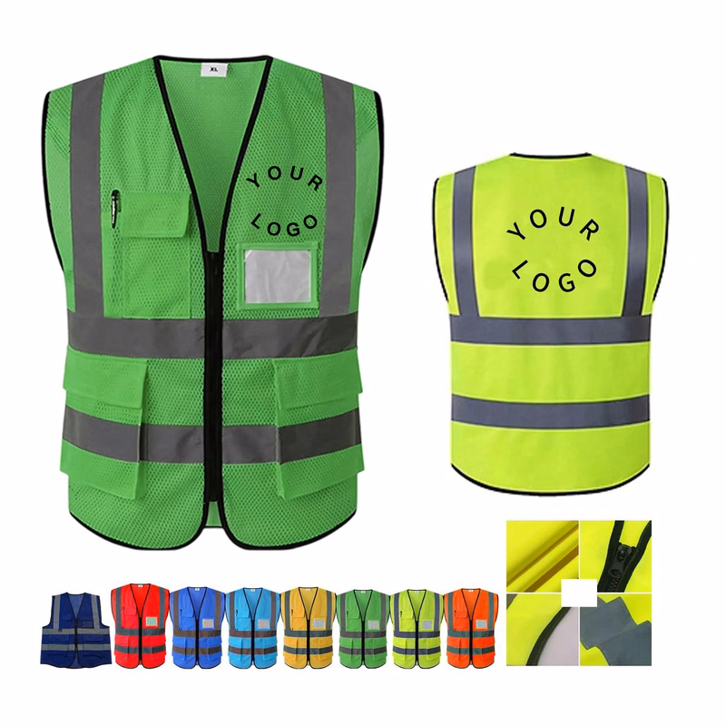 Lightweight Reflective Safety Vest for Roadside Work