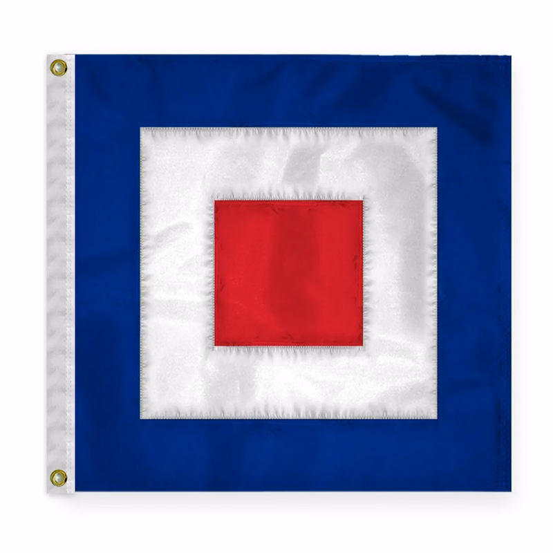 Sewn Code Flag - Whiskey