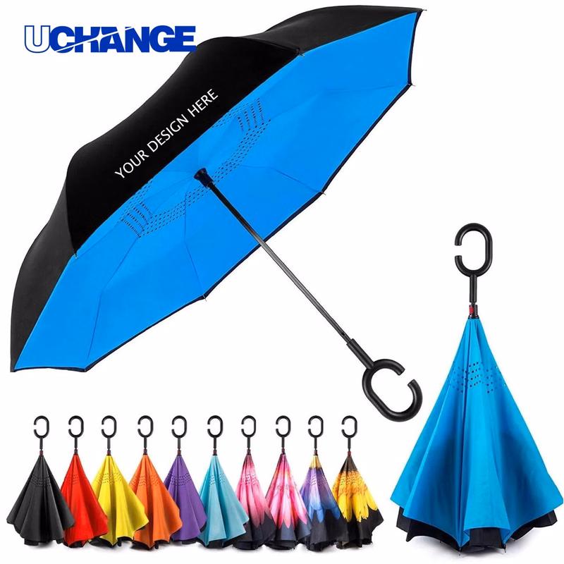 Colorful Inverted Umbrella for Rain