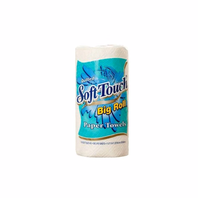 Soft Touch Paper Towels - 100 Sheet 2-ply