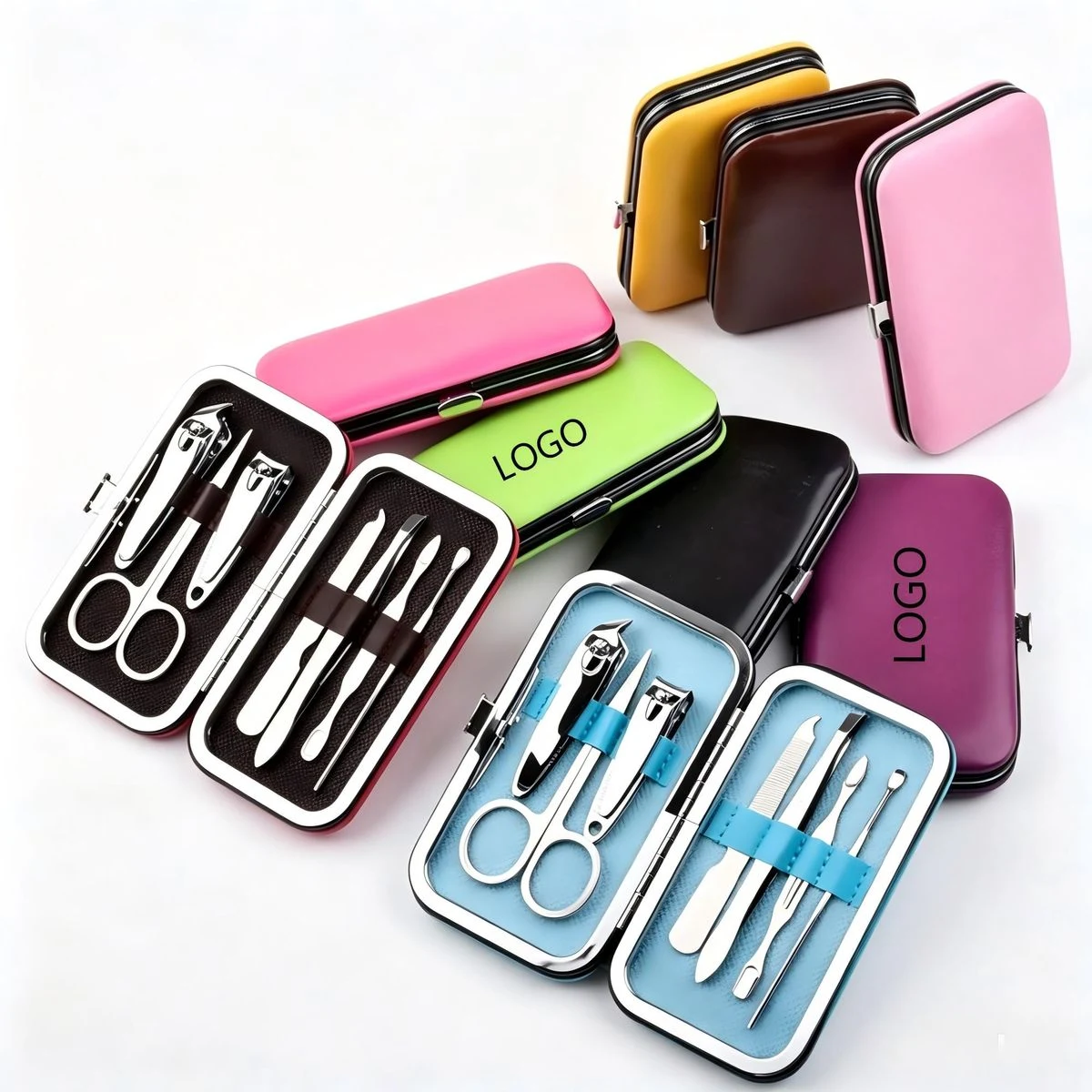Nail Clipper Personal Care Kit Tools With Portable Case 1