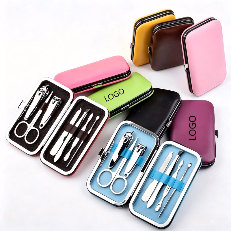 Nail Clipper Personal Care Kit Tools With Portable Case
