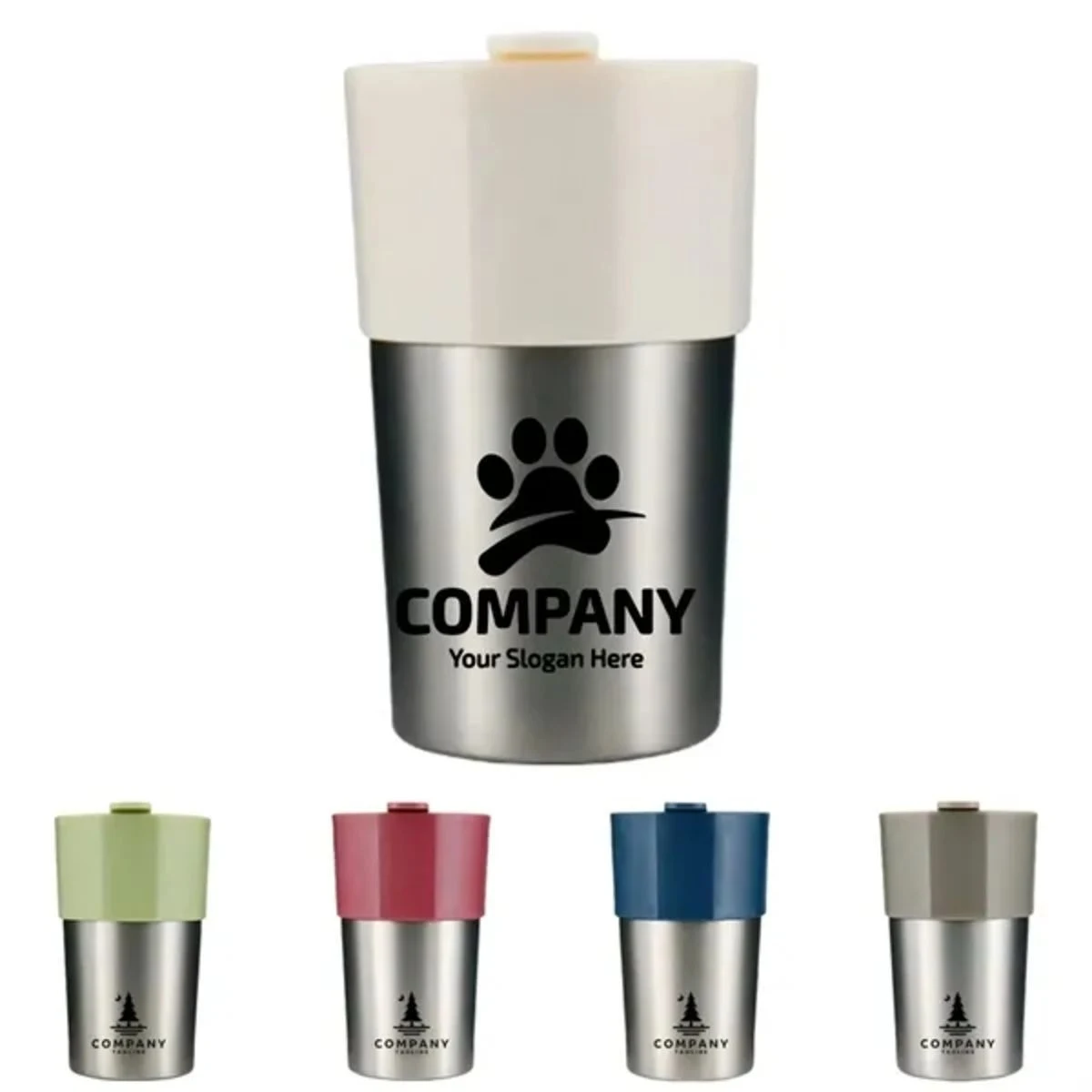10oz Double Layer Stainless Steel Coffee Mug 1