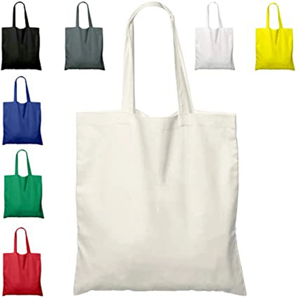 Cotton shopping bag, custom tote bag with logo imprint 1