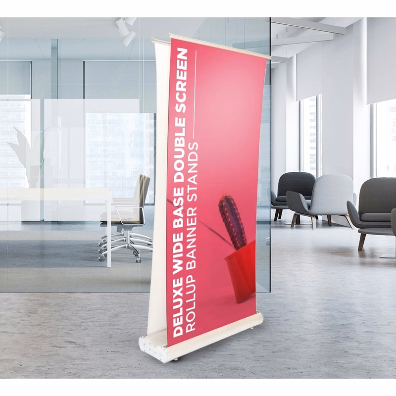Double sided Retractable Banner Stands (2.5Ft x 6.5Ft)