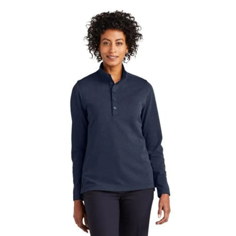 Brooks Brothers Women's Mid-Layer Stretch 1/2-Button 1
