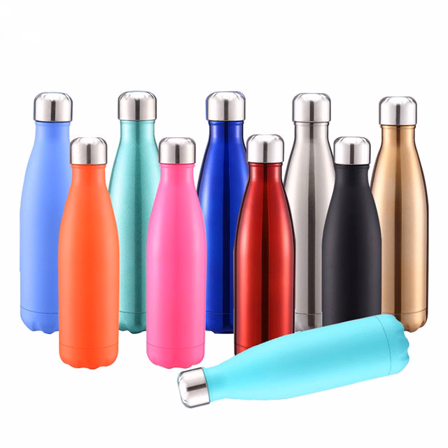 17 OZ Double Vacuum Stainless Steel Water Bottle