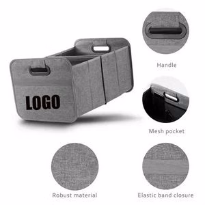Foldable Car Storage Box Organizer