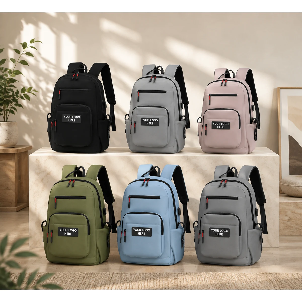 Large Capacity Minimalist Travel Backpack 1