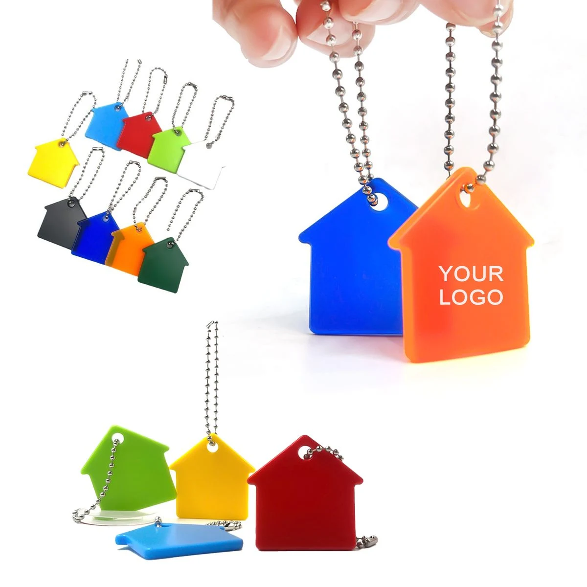 Pet Dog & Cat Luggage Tag Keychain 1