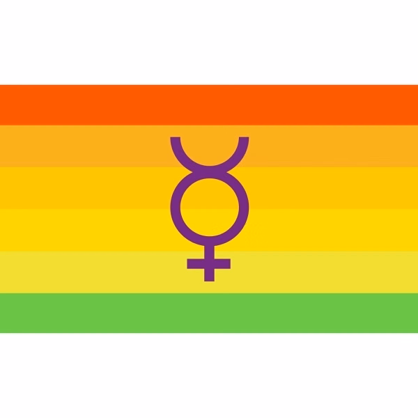 Hermaphrodite Motorcycle Flag