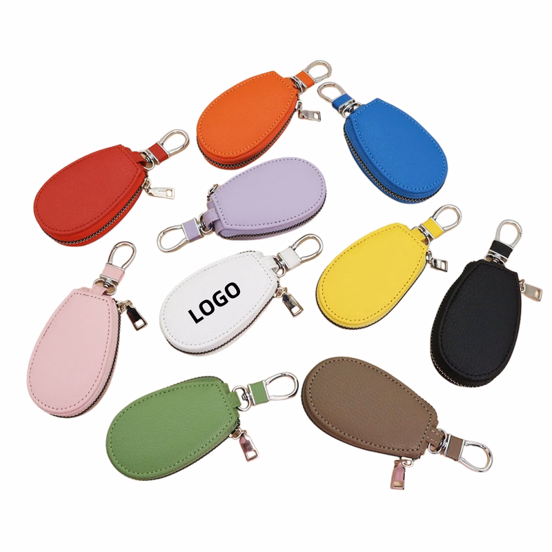 Mini Leather Car Key Bag