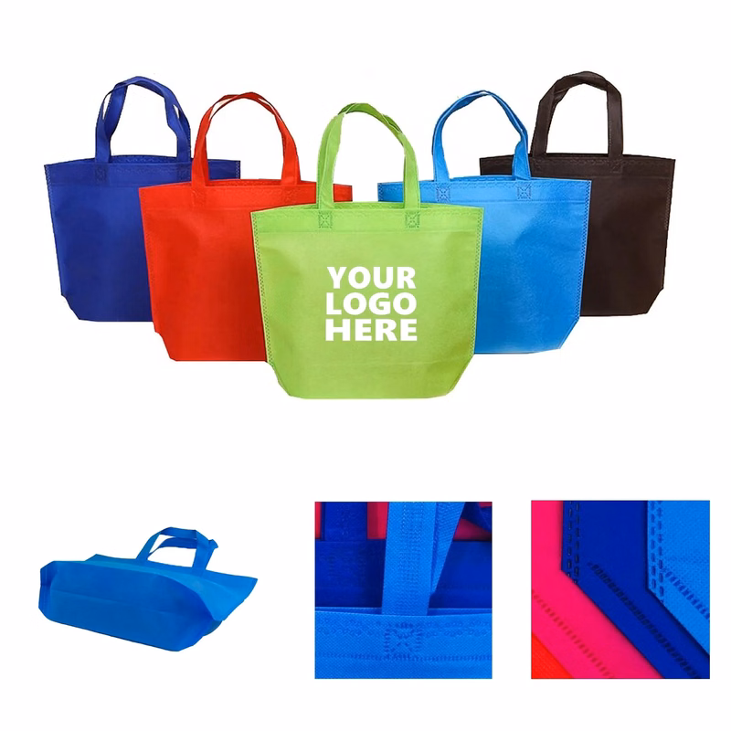 Laminated Non Woven Tropic Shopper Tote Bag