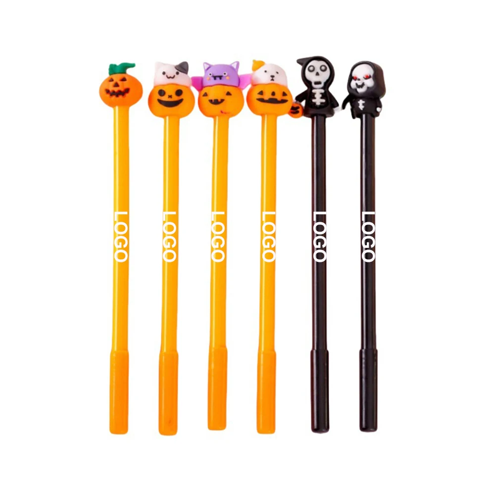 Halloween Pumpkin Head Gel Pen 1