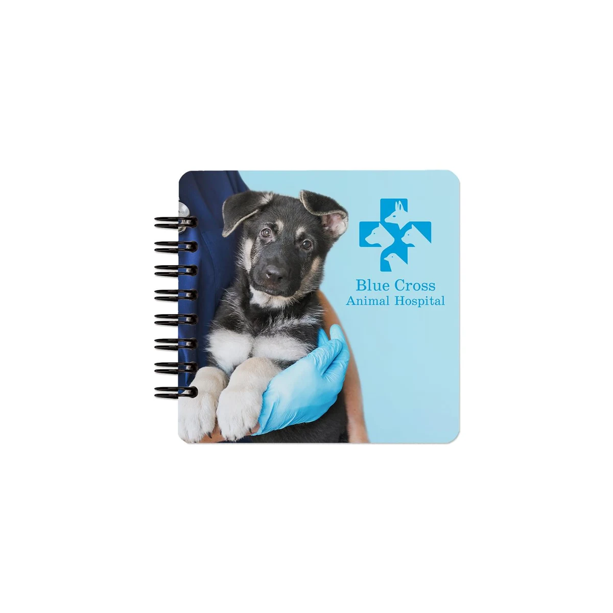 4" x 4" Gloss Sqaure Journal (50 pages) 1