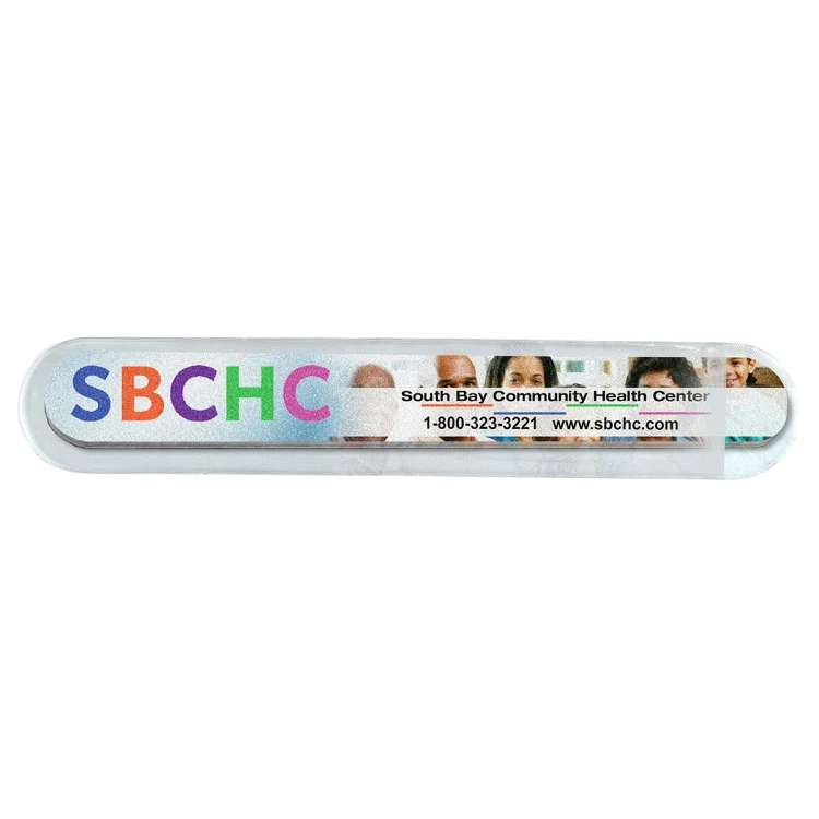 "Pro-File" 7" Multi-Color Thick Foam Nail File 1