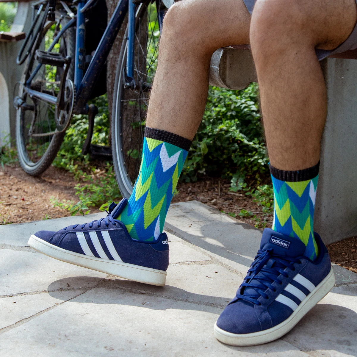 Mid Calf Cycling Socks - Pedal in Comfort and Style - American Made 1