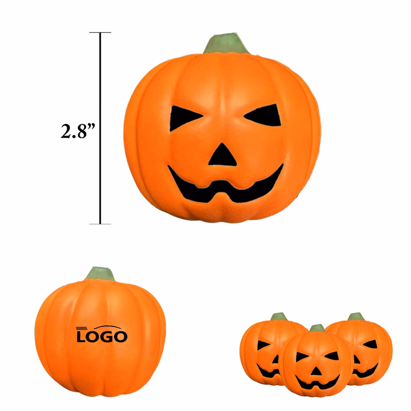 PU Pumpkin Stress Balls