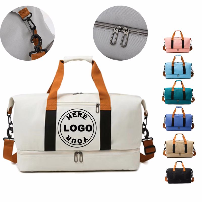Water-Resistant Oxford Fabric Fitness Bag