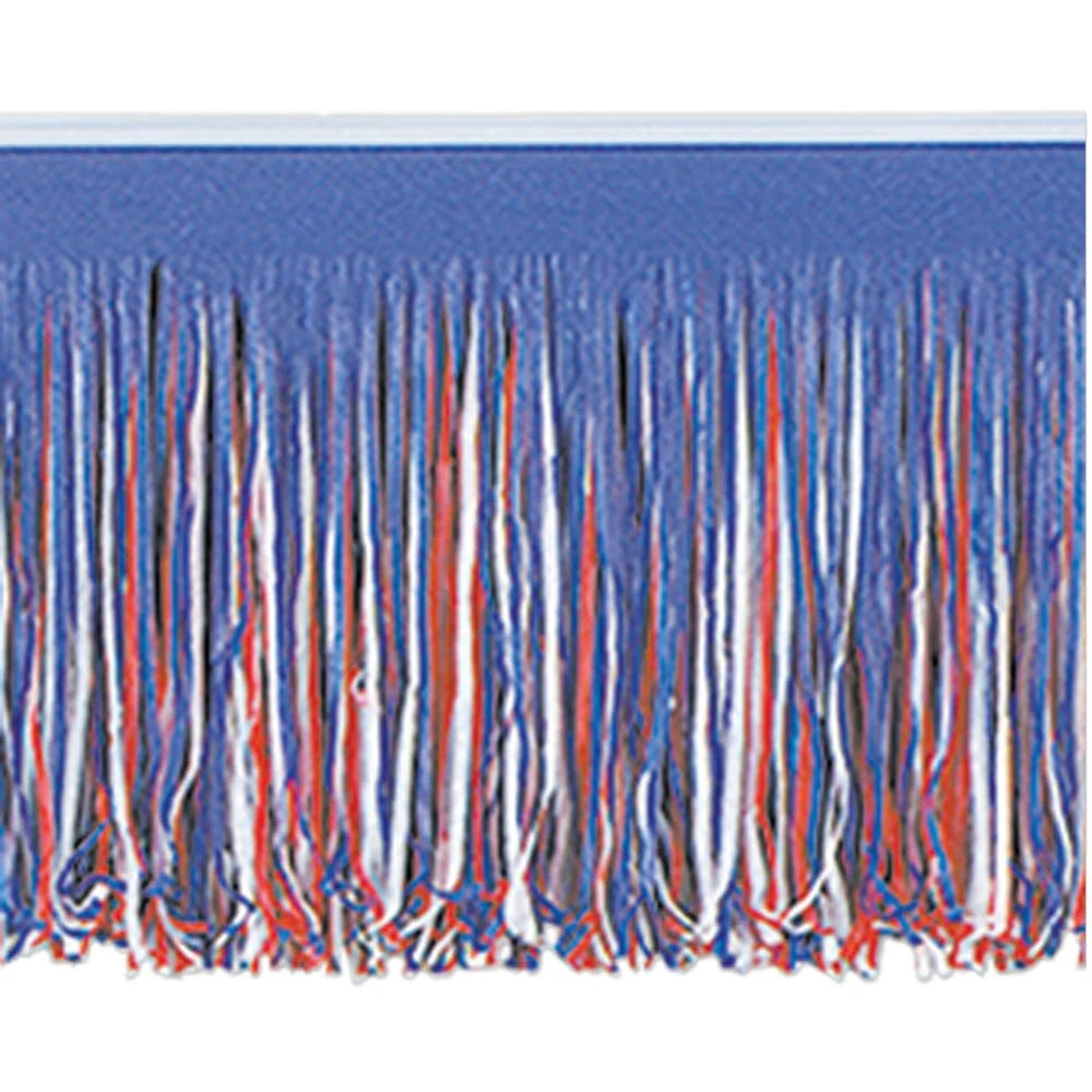 Patriotic Fringe Drapes - 6 Ply Tissue 1