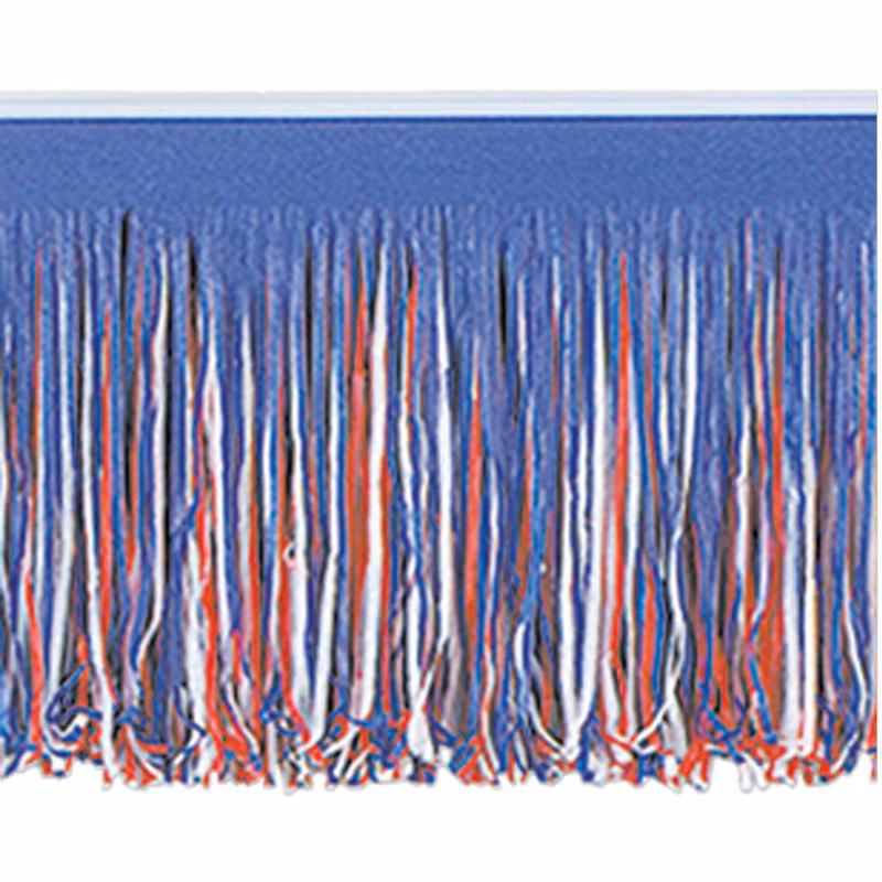 Patriotic Fringe Drapes - 6 Ply Tissue