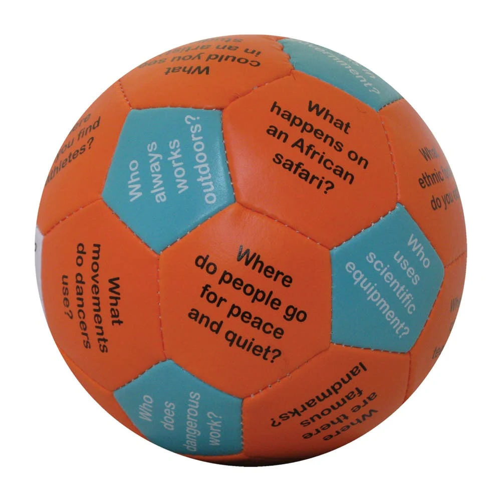 Thumball: People Places and Things - Orange Blue 4" 1