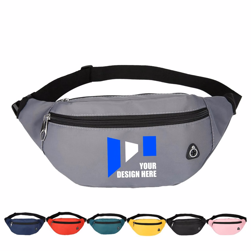 Polyester Sport Full-color Waist Bag