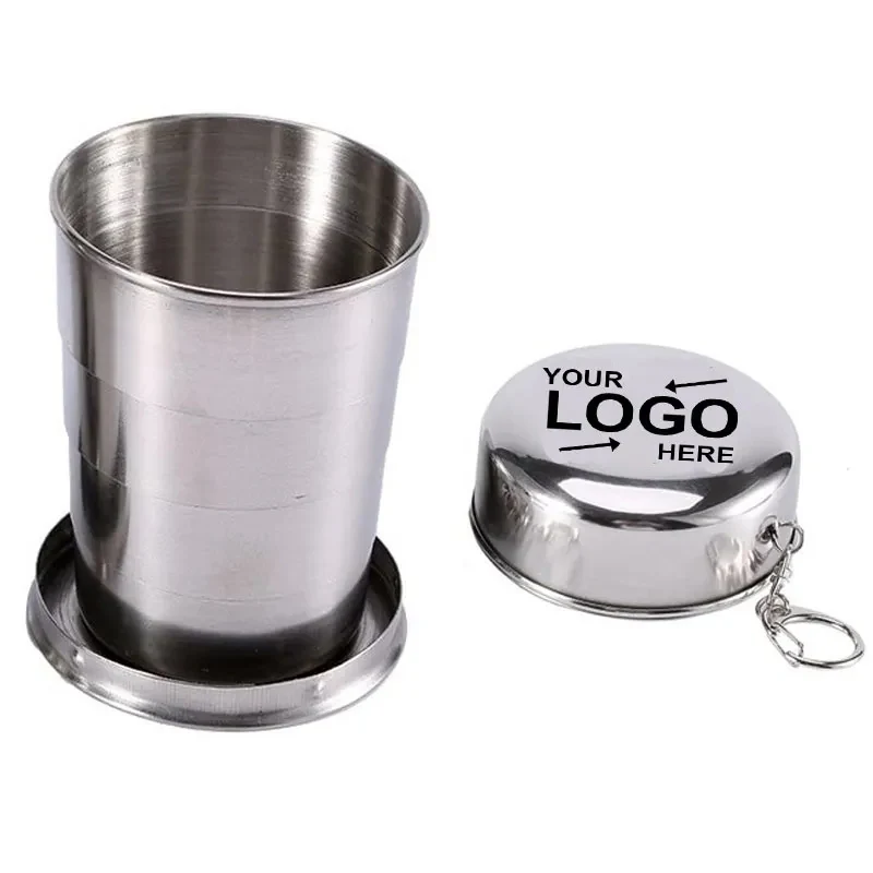8.45Oz Stainless Steel Collapsible Cups 1