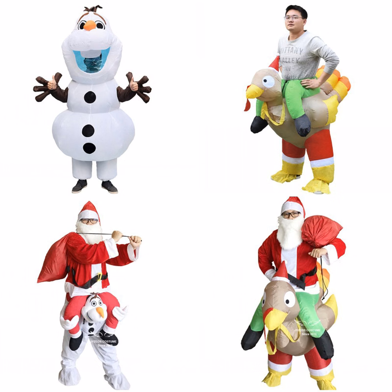 Raindeer Inflatable Santa Suit