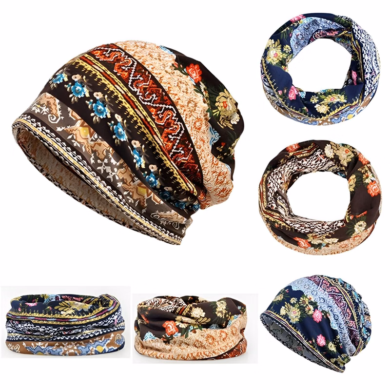 3 way Dual Layer Custom Sublimation beanie