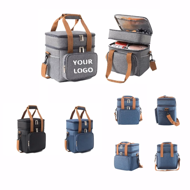 Portable Thick Double-Layer Picnic Camping Insulation Bag