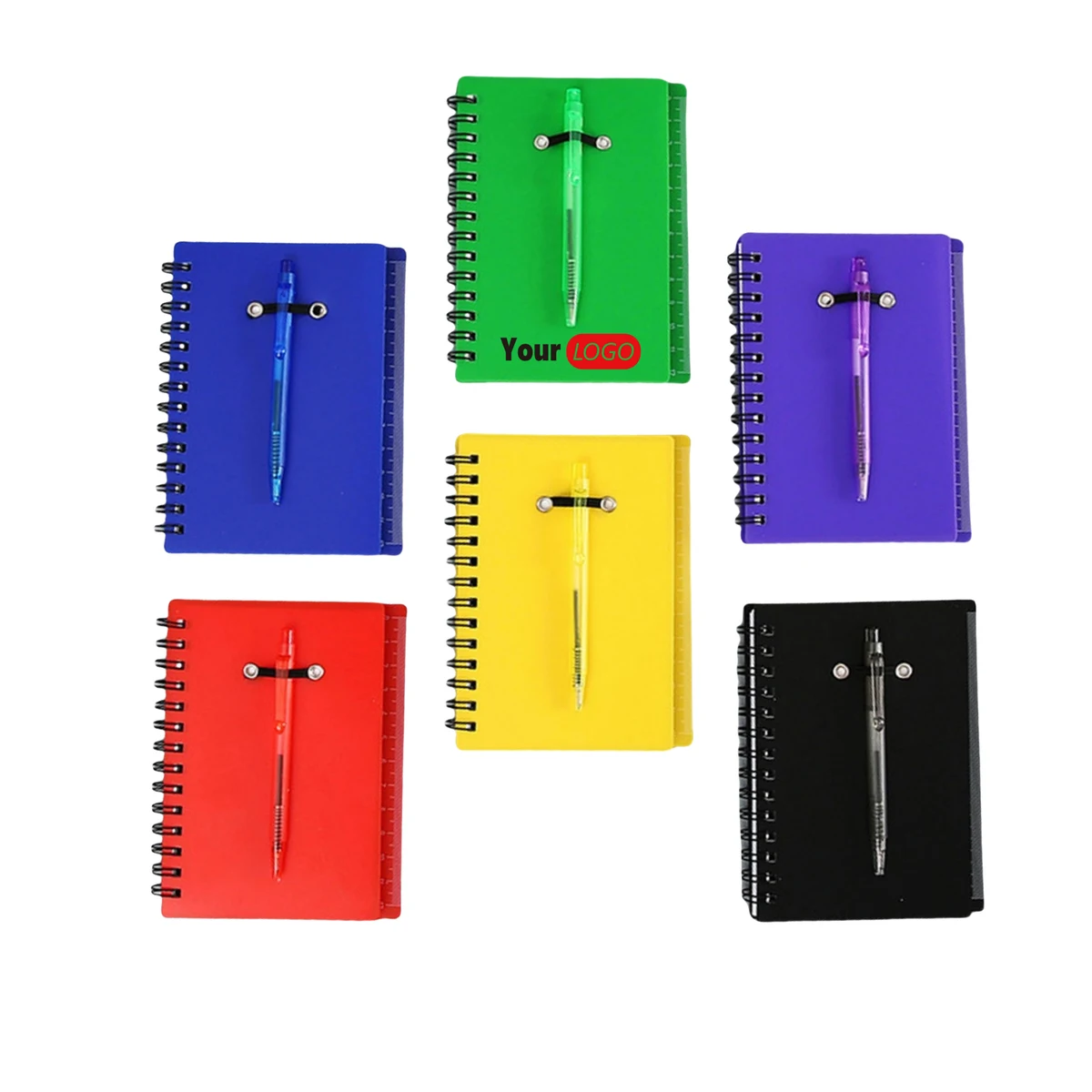 Spiral Bound Notebook With Pen 1