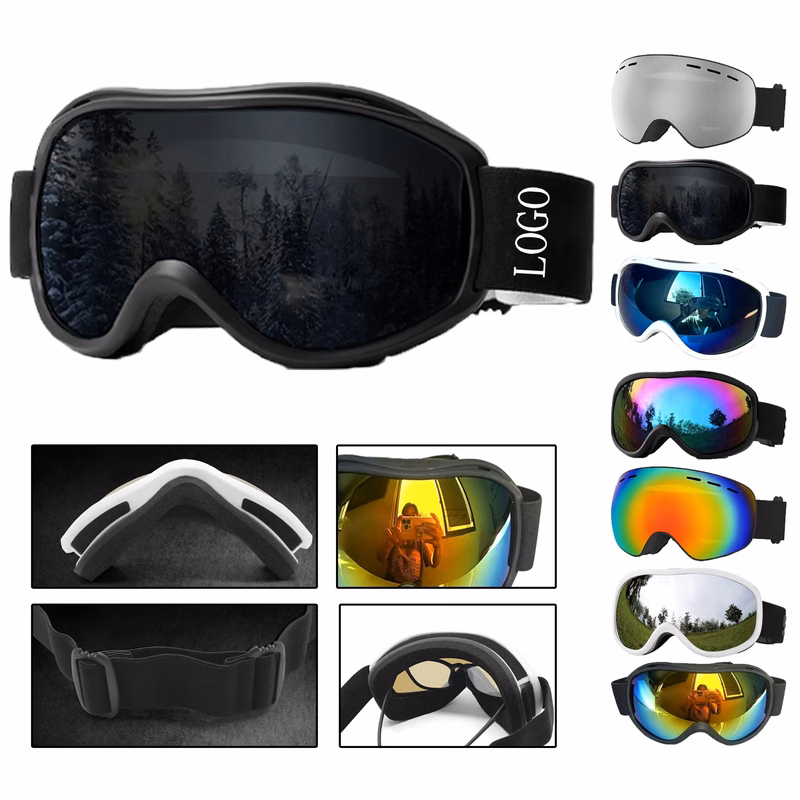 Spherical Double Layer Anti Fog Ski Goggles