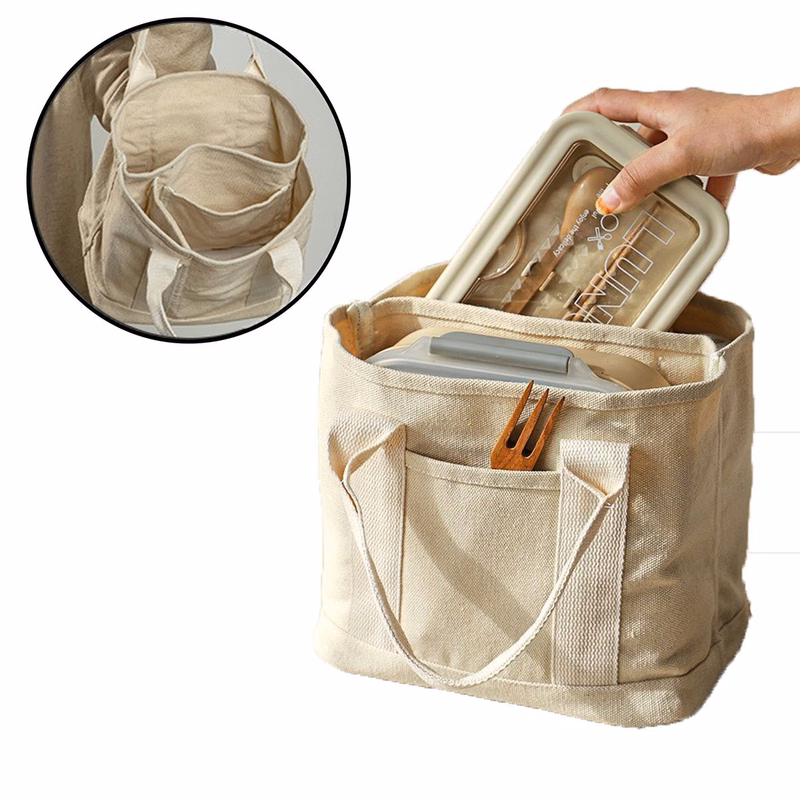 Foldable Canvas Tote Bag