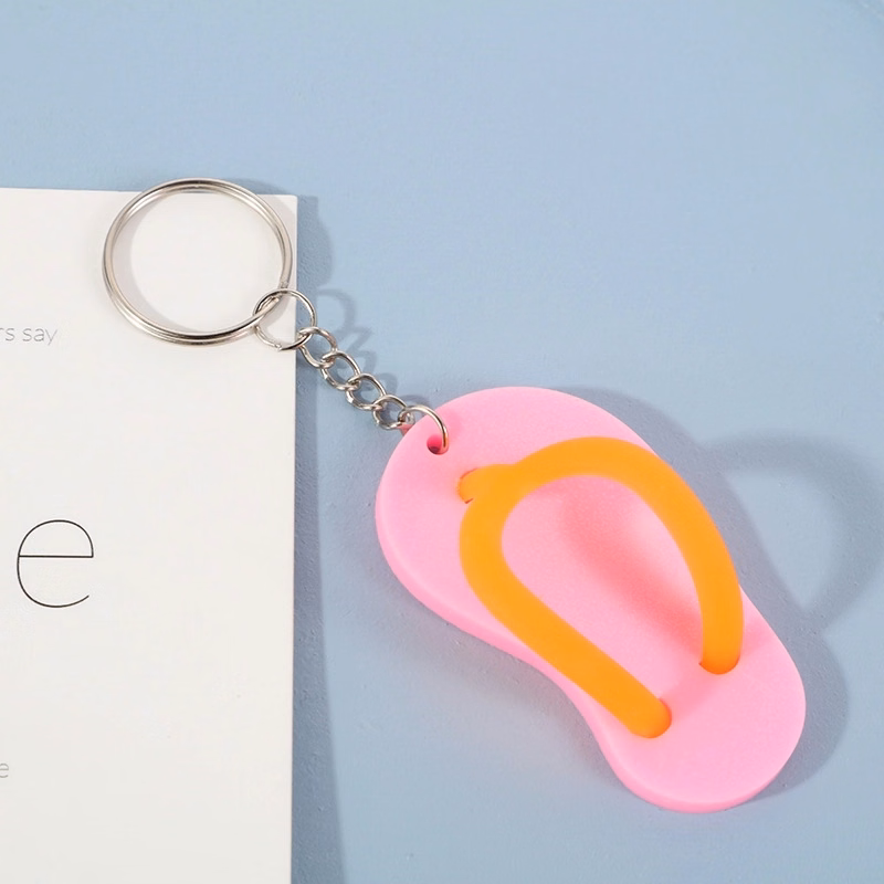 slippers keychain