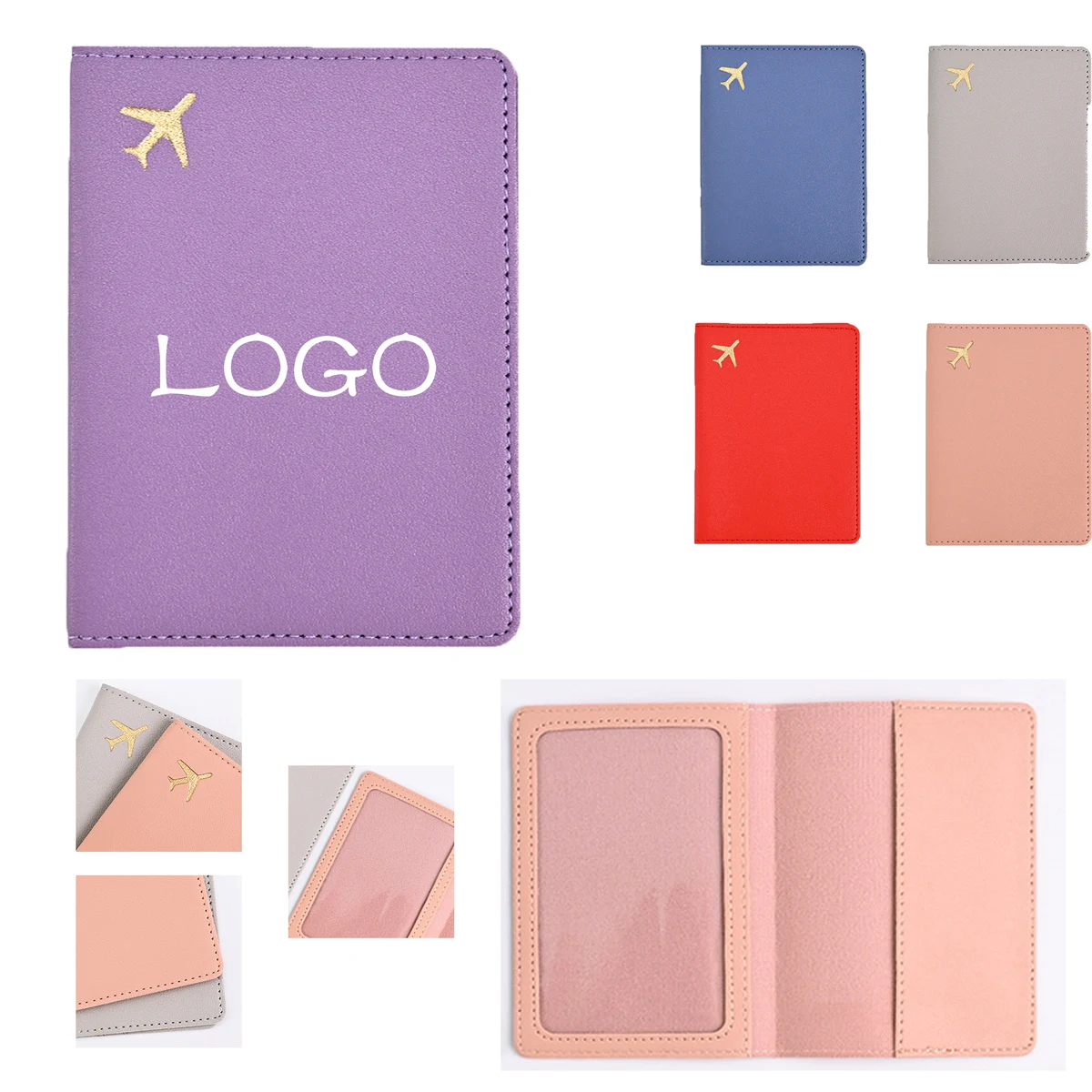 PU Passport Card Holder 1