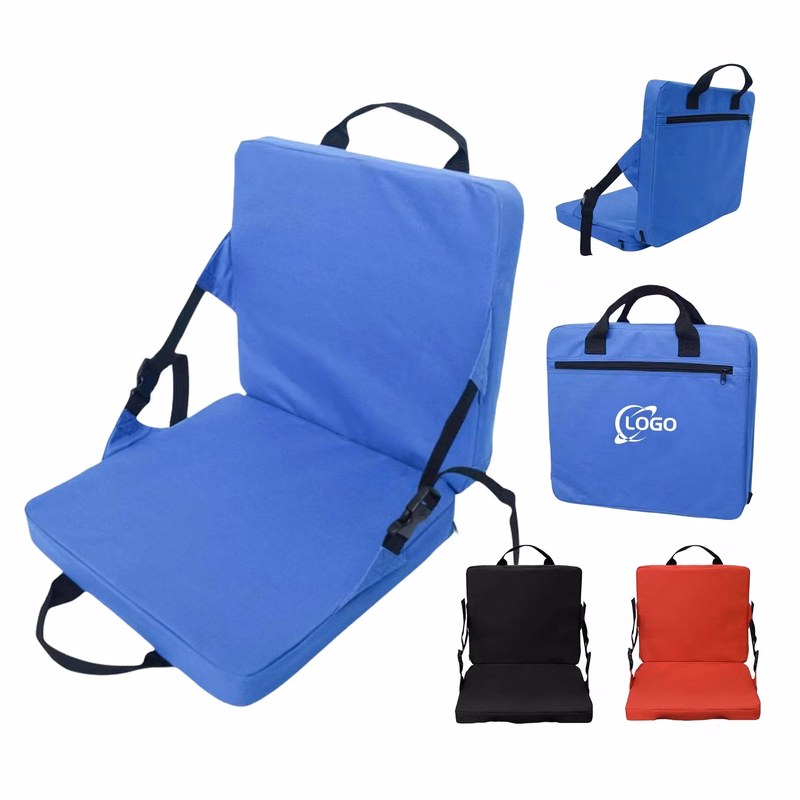 MOQ 200pcs Folding Stadium Backrest Soft Cushion