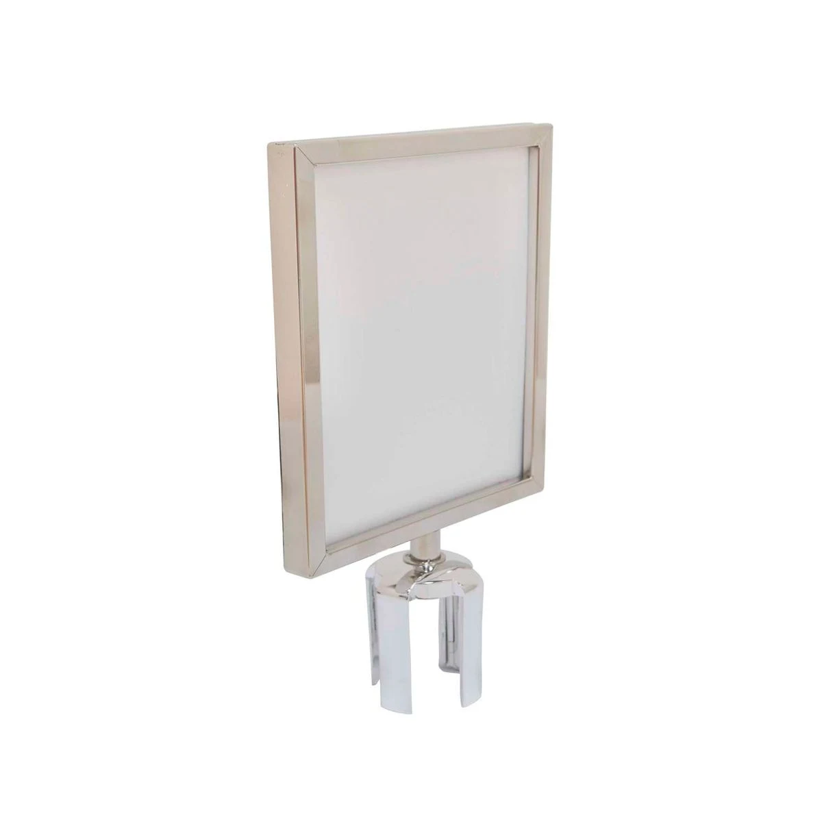 Belt Barrier Sign Holder Hardware 1