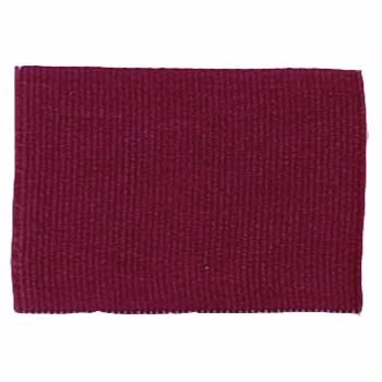 Solid Maroon "V" Neck Ribbon with Clip, 7/8" wide